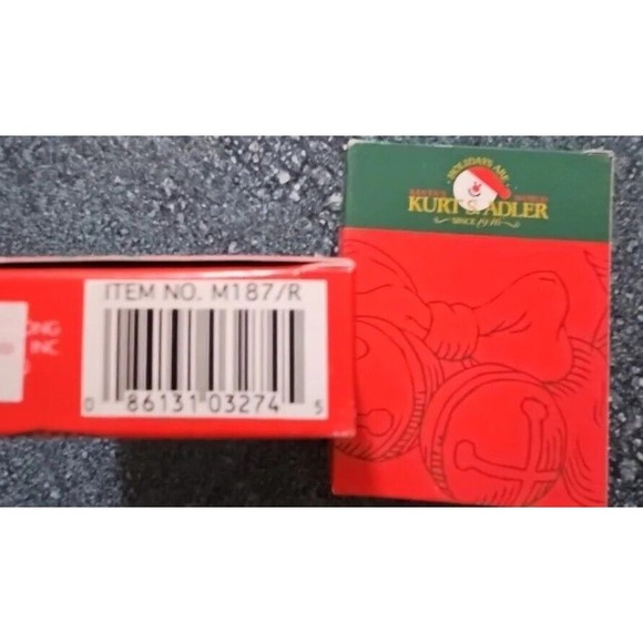 KURT S. ADLER 22 RED DRIPLESS 4" CANDLES FOR 1/2" CANDLE HOLDERS & ANGEL CHIMES - Picture 4 of 5